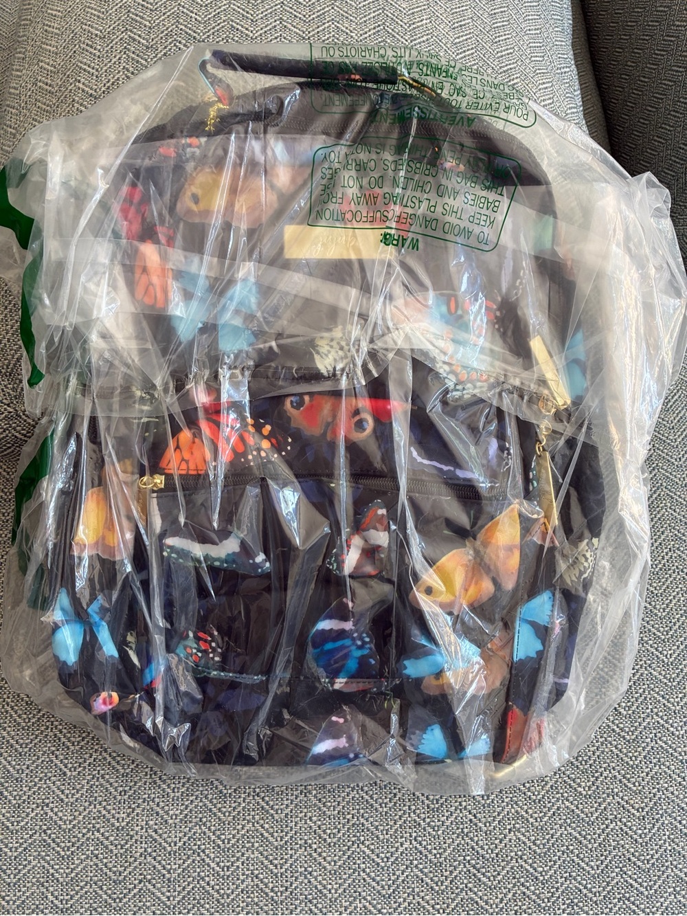 Ju-Ju-Be “Be Packed” Butterfly Print Backpack